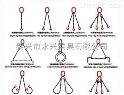 鏈條捆綁式索具廠家